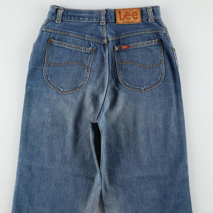 Lee Straight Denim Pants, Women's Size M (equivalent to W26) unclear blue type Vintage Second Hand