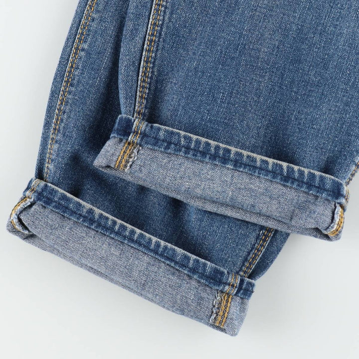 Lee Straight Denim Pants, Women's Size M (equivalent to W26) unclear blue type Vintage Second Hand