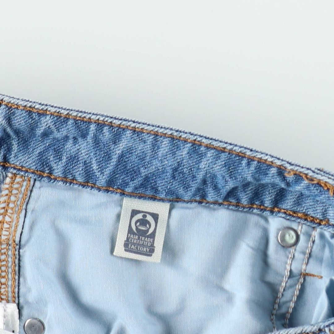 Wild Fable denim cargo pants, women's size L (equivalent to W30). cotton blue type Vintage Second Hand