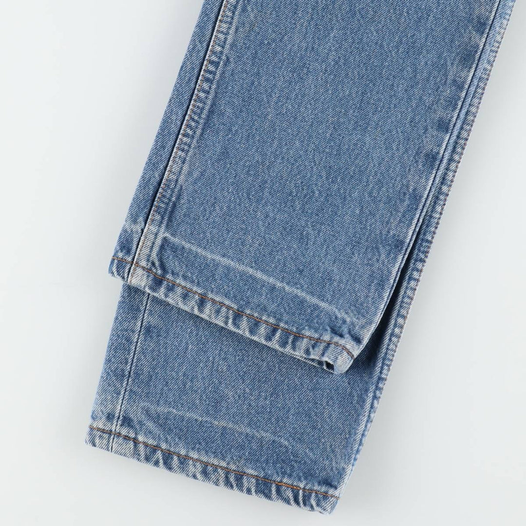 Levi's 501 Euro Model Straight Denim Pants, Women's Size M (W26 equivalent) cotton blue type Vintage Second Hand