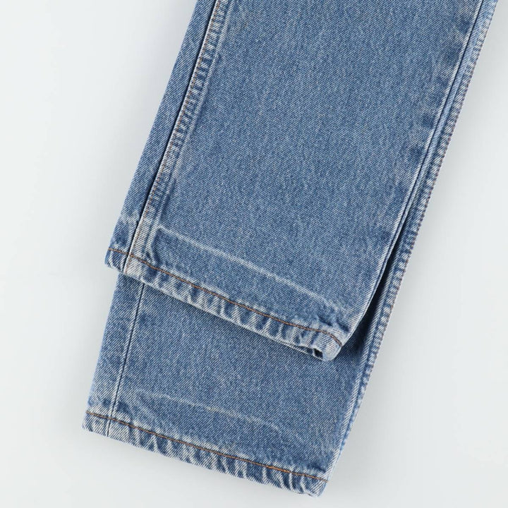Levi's 501 Euro Model Straight Denim Pants, Women's Size M (W26 equivalent) cotton blue type Vintage Second Hand