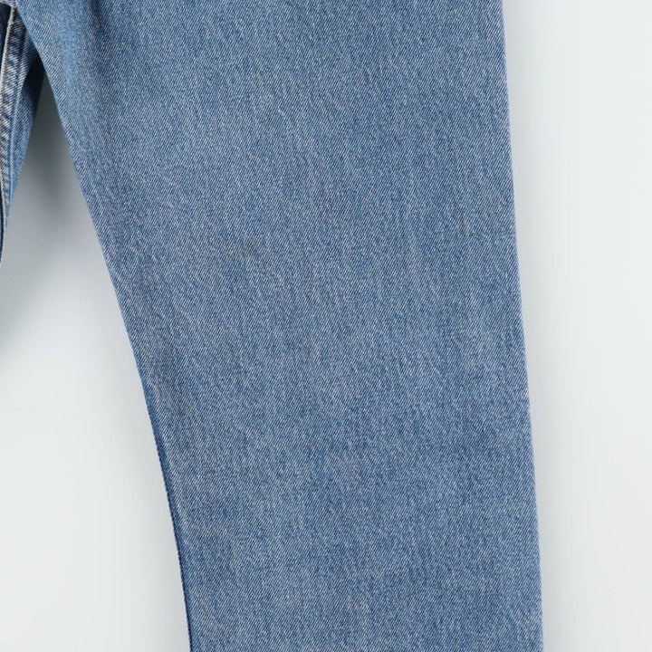 Levi's 501 Euro Model Straight Denim Pants, Women's Size M (W26 equivalent) cotton blue type Vintage Second Hand