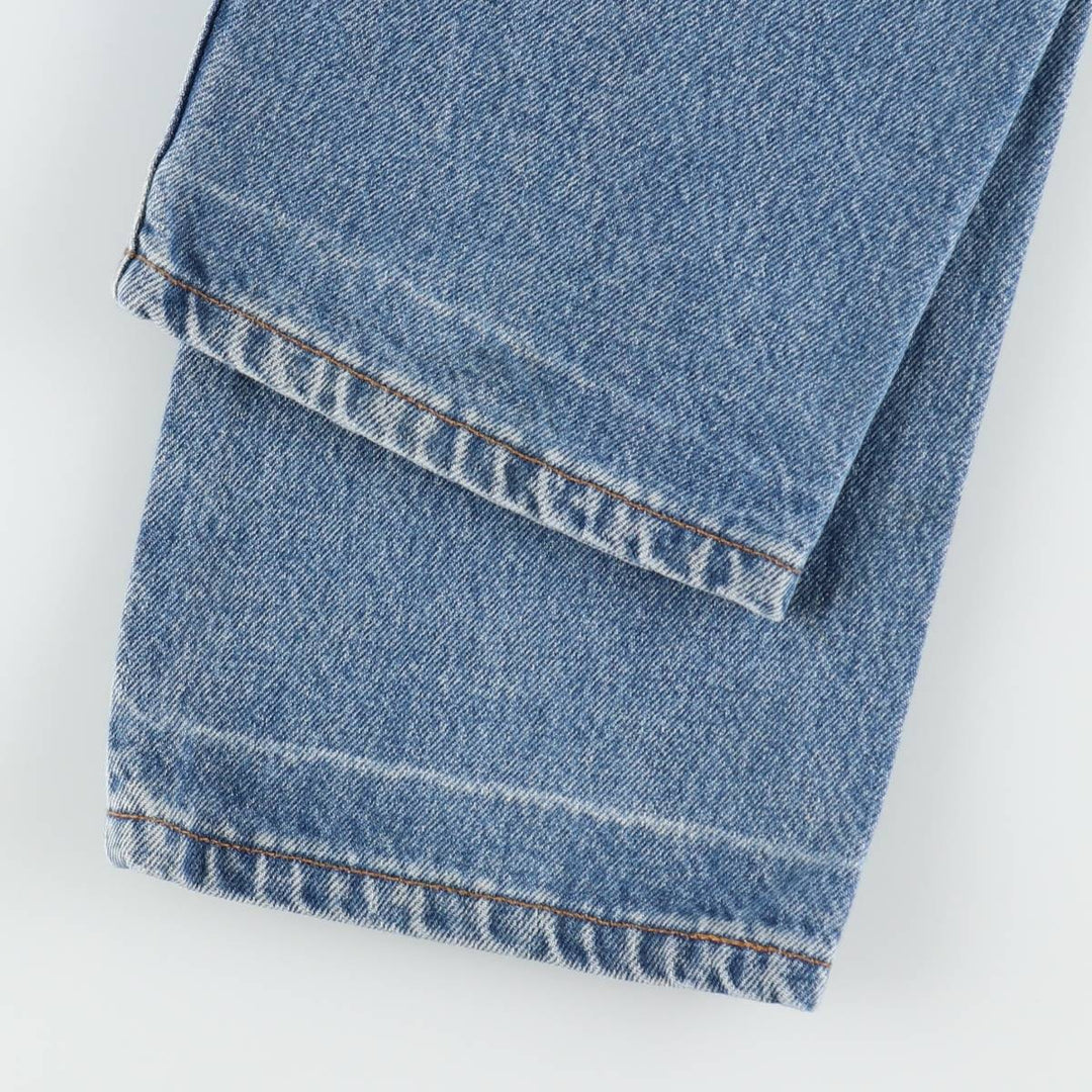 Levi's 501 Euro Model Straight Denim Pants, Women's Size M (W26 equivalent) cotton blue type Vintage Second Hand