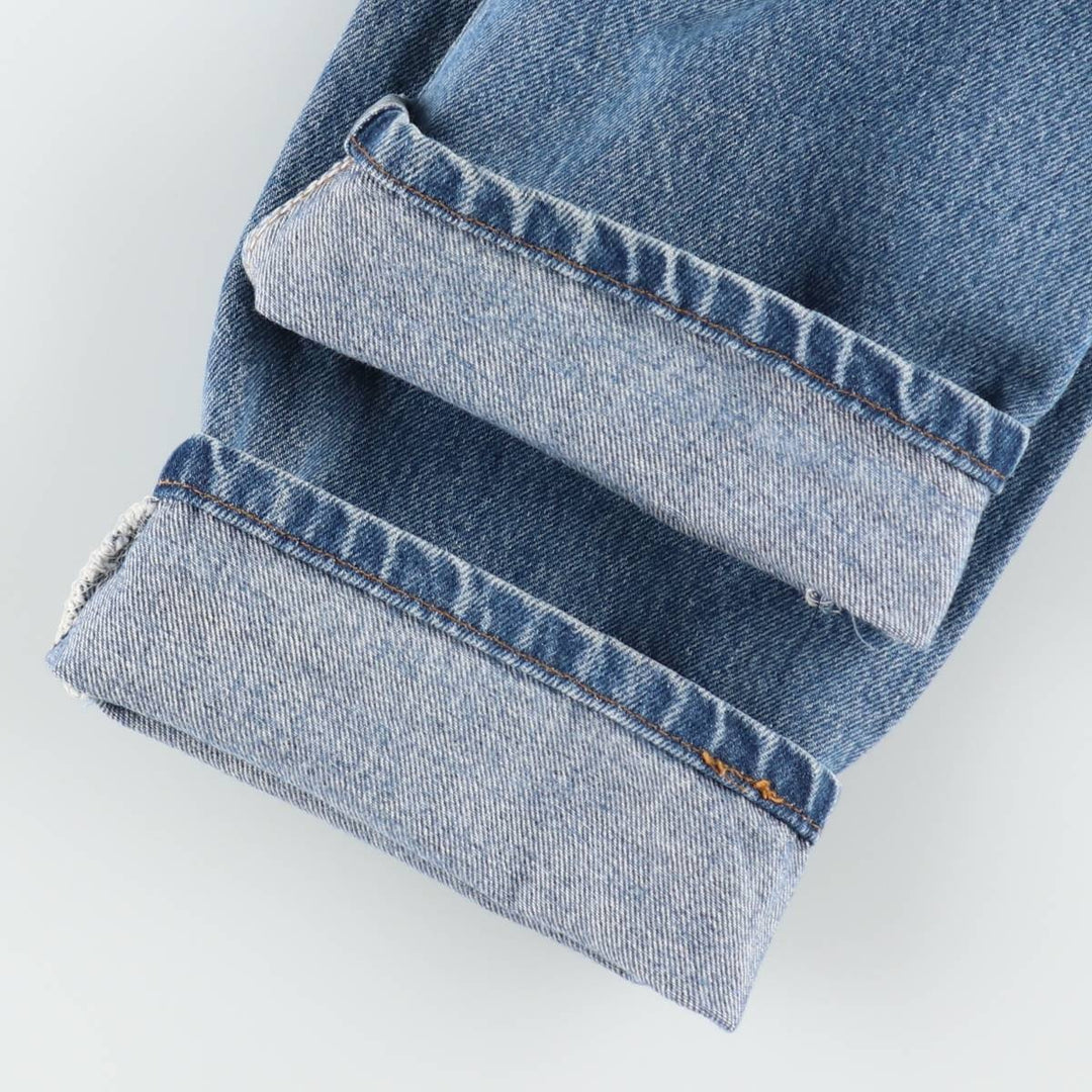 Levi's 501 Euro Model Straight Denim Pants, Women's Size M (W26 equivalent) cotton blue type Vintage Second Hand