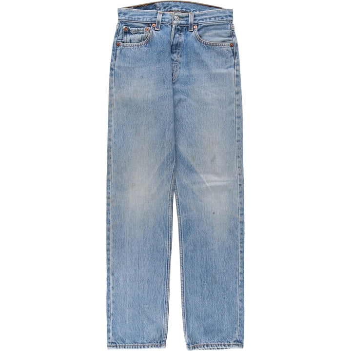 2000'S Levi's 501 Straight Denim Pants, Women's Size L (equivalent to W27) cotton blue type Vintage Second Hand