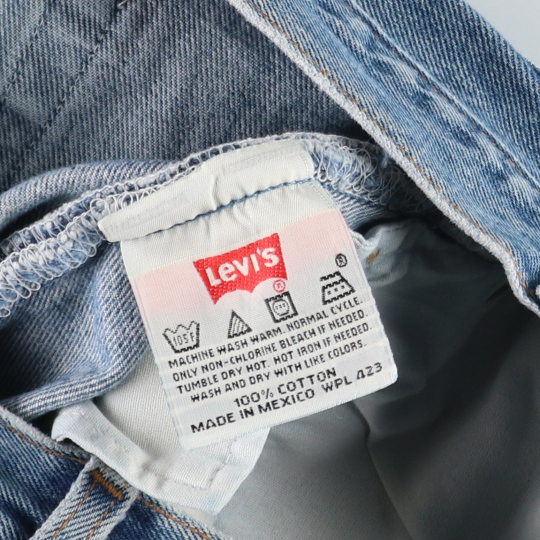 2000'S Levi's 501 Straight Denim Pants, Women's Size L (equivalent to W27) cotton blue type Vintage Second Hand