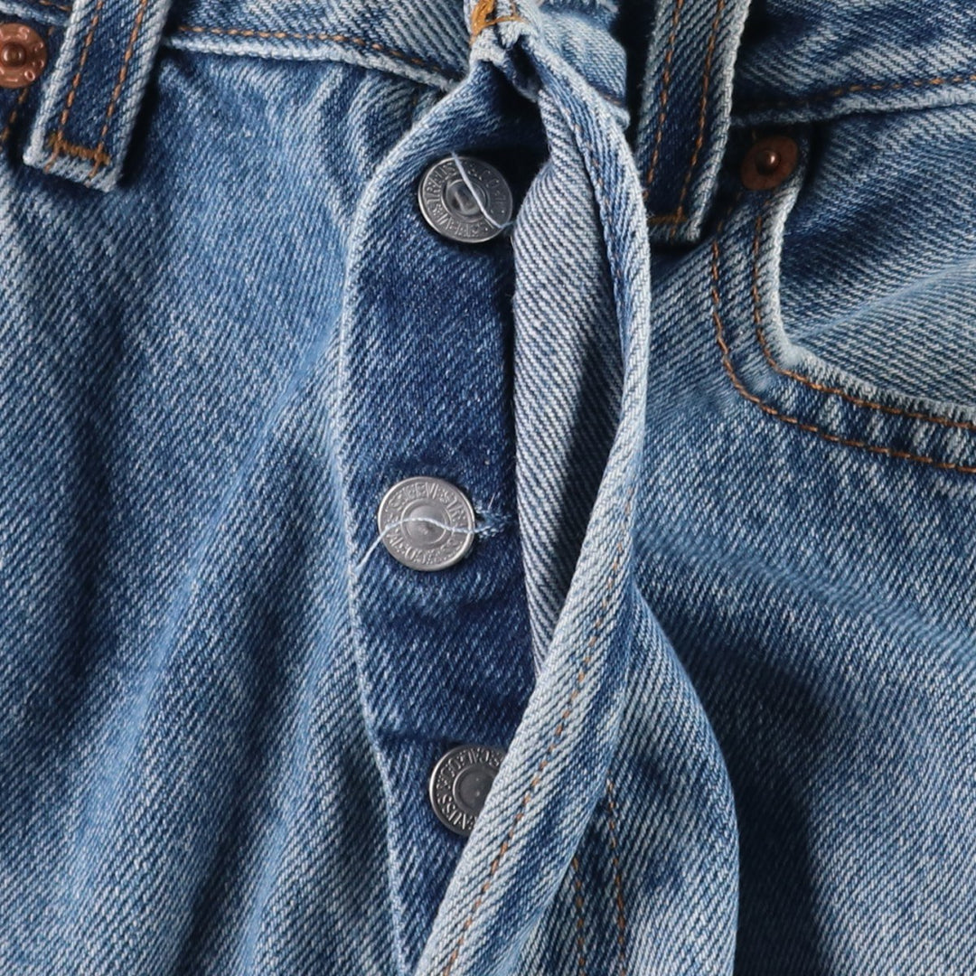 2000'S Levi's 501 Straight Denim Pants, Women's Size L (equivalent to W27) cotton blue type Vintage Second Hand
