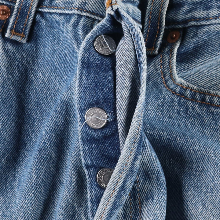 2000'S Levi's 501 Straight Denim Pants, Women's Size L (equivalent to W27) cotton blue type Vintage Second Hand
