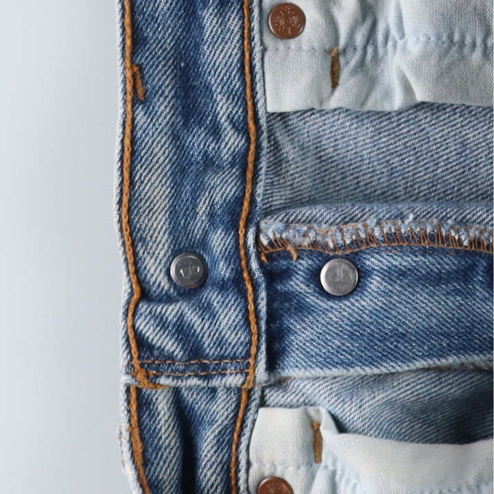 2000'S Levi's 501 Straight Denim Pants, Women's Size L (equivalent to W27) cotton blue type Vintage Second Hand