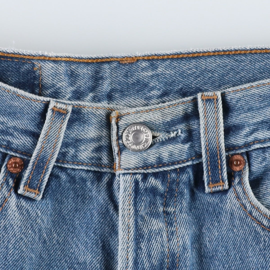 2000'S Levi's 501 Straight Denim Pants, Women's Size L (equivalent to W27) cotton blue type Vintage Second Hand