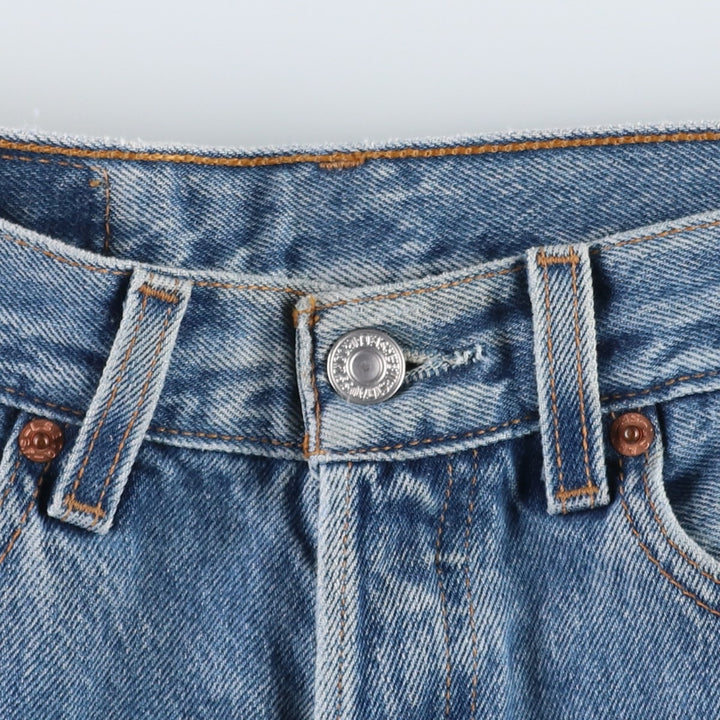 2000'S Levi's 501 Straight Denim Pants, Women's Size L (equivalent to W27) cotton blue type Vintage Second Hand