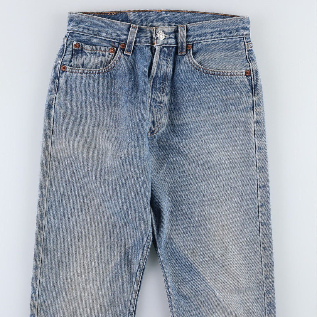 2000'S Levi's 501 Straight Denim Pants, Women's Size L (equivalent to W27) cotton blue type Vintage Second Hand