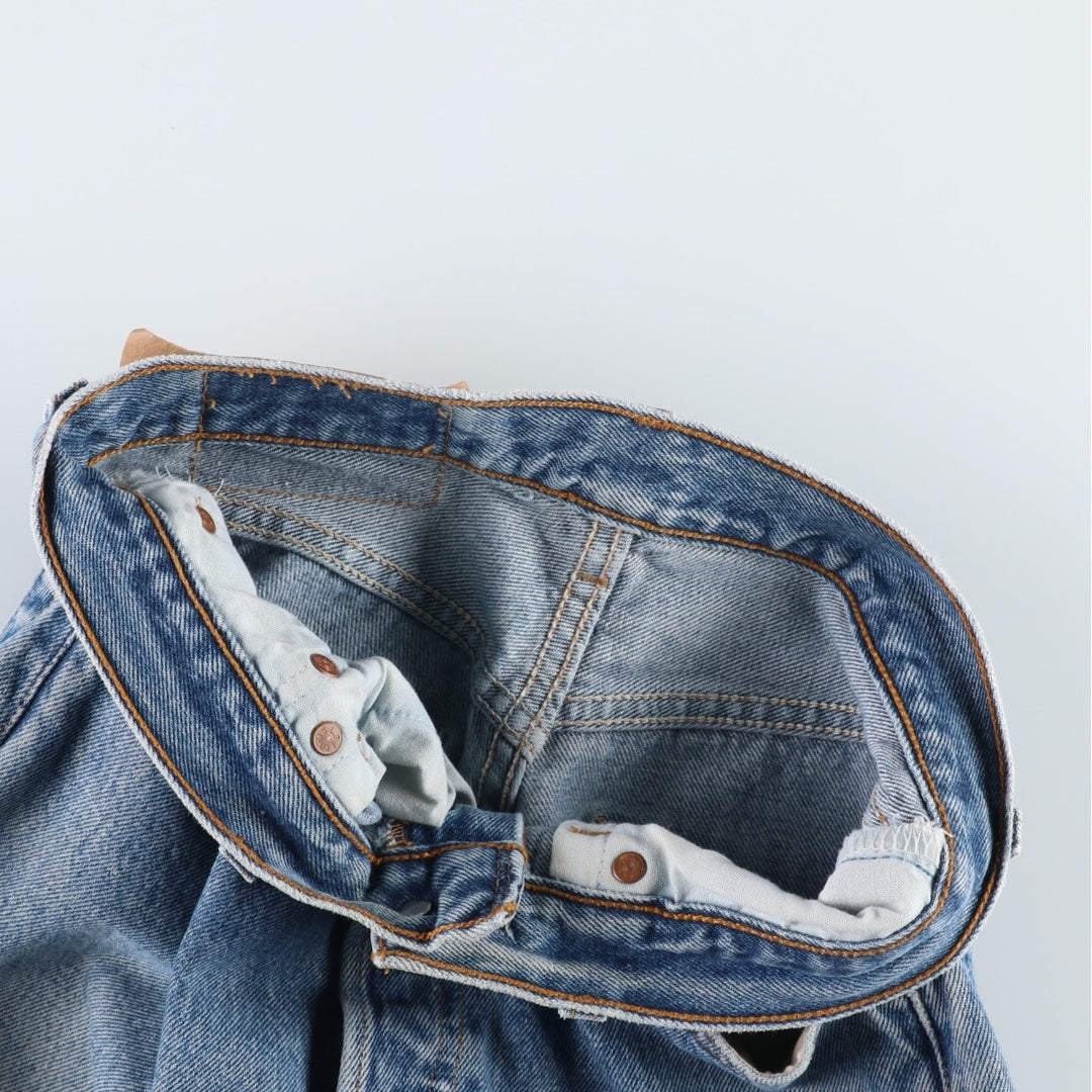 2000'S Levi's 501 Straight Denim Pants, Women's Size L (equivalent to W27) cotton blue type Vintage Second Hand
