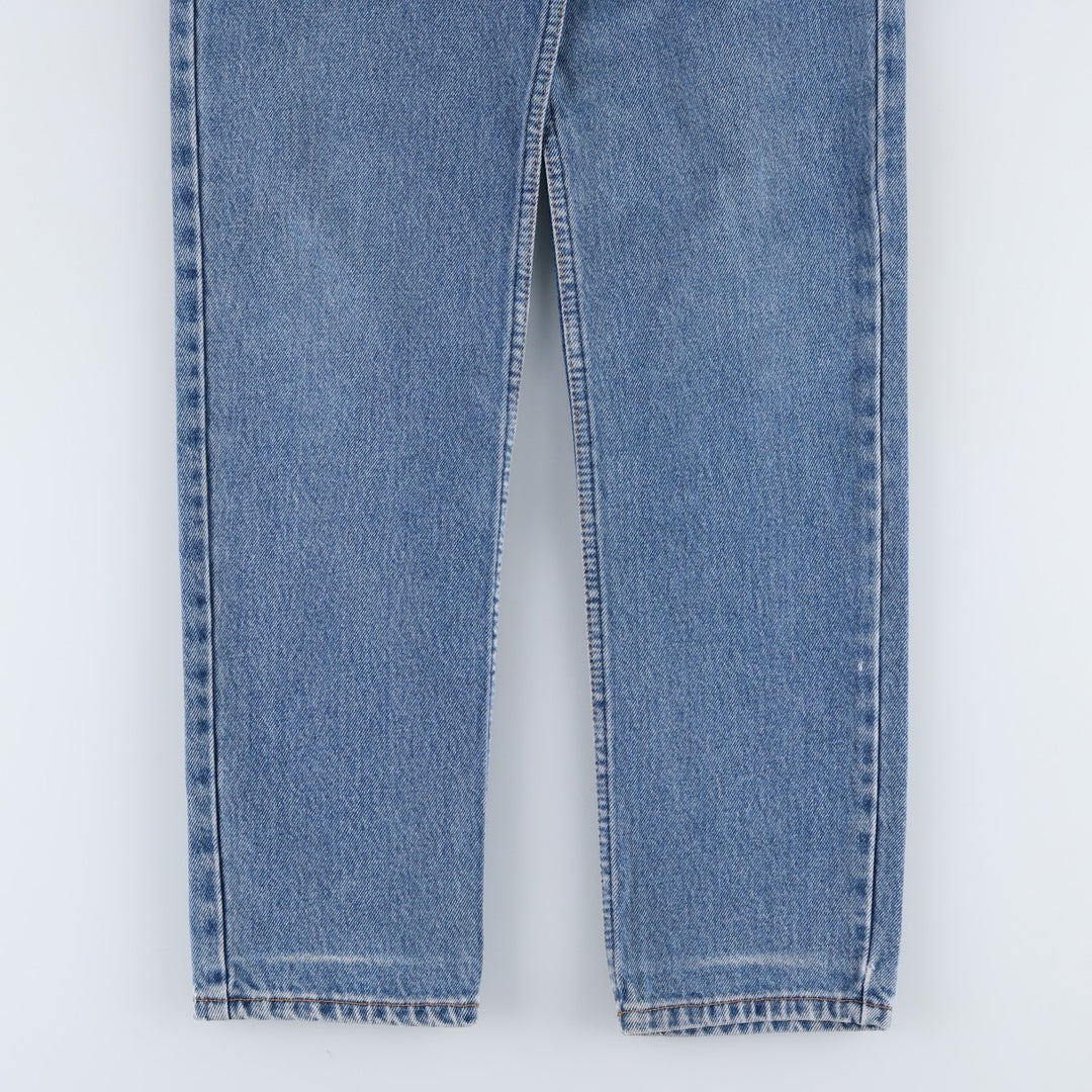1990'S Levi's 501-0191 Straight Denim Pants, Made in USA, Women's Size L (equivalent to W27), Vintage cotton blue type Vintage Second Hand