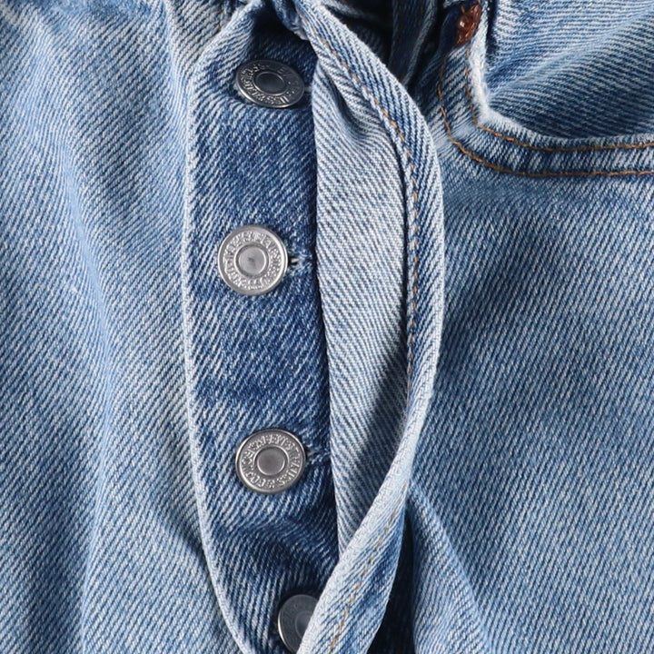 2000'S Levi's 501 Straight Denim Pants, Made in USA, Women's Size L (equivalent to W29) cotton blue type Vintage Second Hand