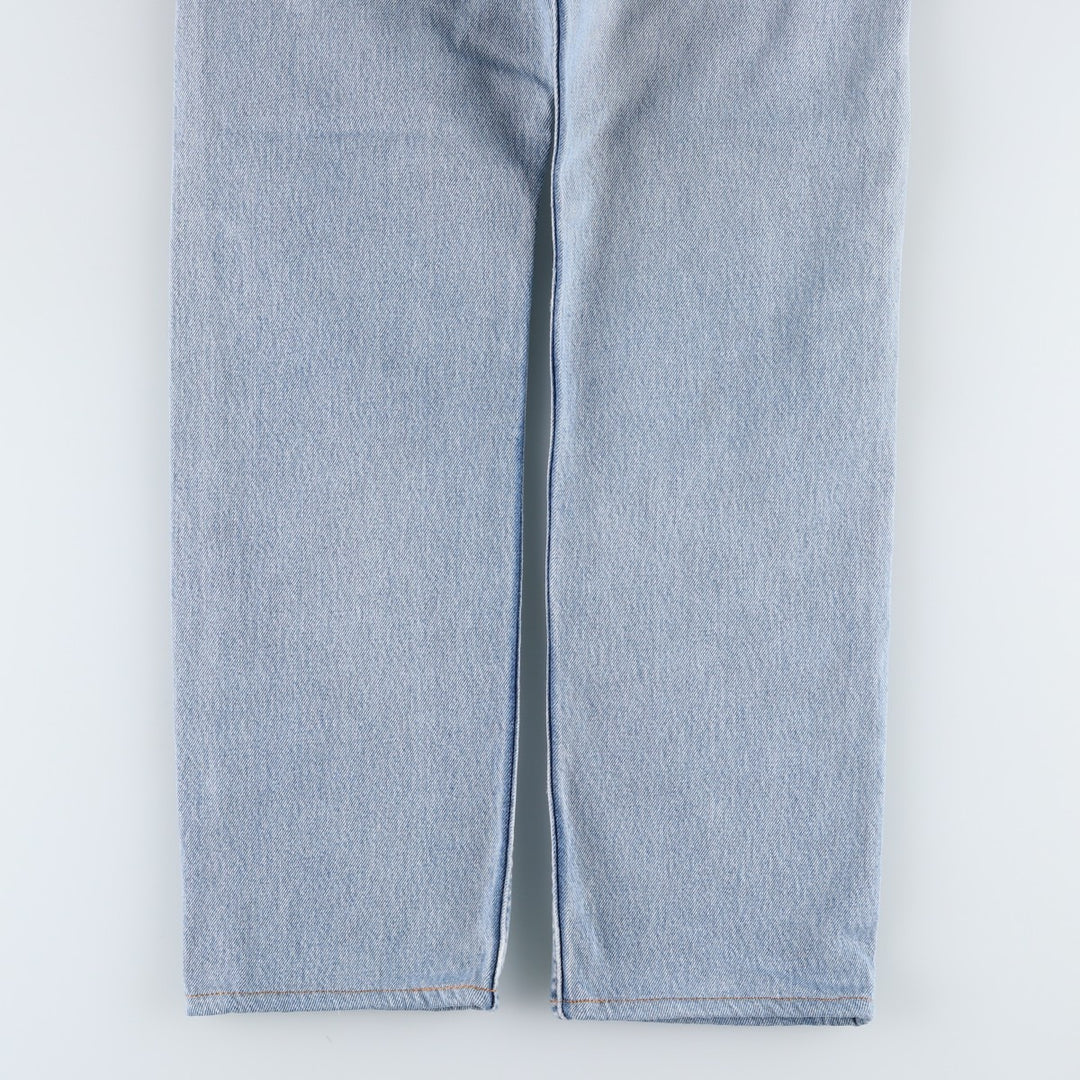 2000'S Levi's 501 Straight Denim Pants, Made in USA, Women's Size L (equivalent to W29) cotton blue type Vintage Second Hand