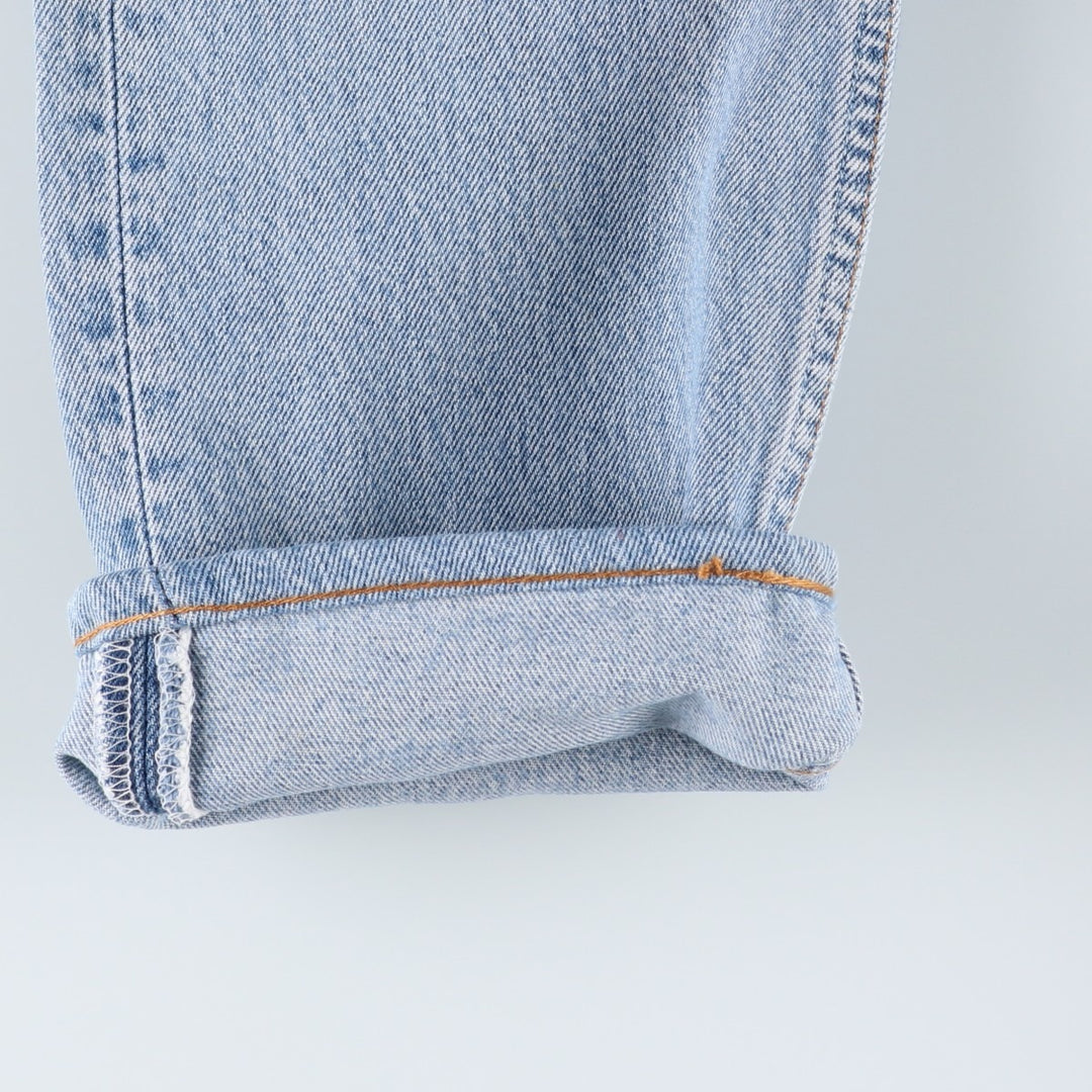 2000'S Levi's 501 Straight Denim Pants, Made in USA, Women's Size L (equivalent to W29) cotton blue type Vintage Second Hand