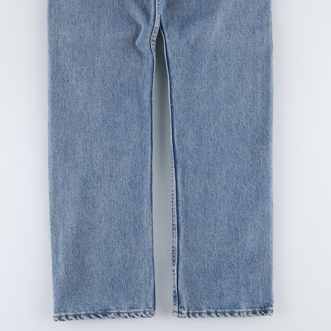 90'S Levi's 501-0193 Straight Denim Pants, Made in USA, Women's Size L (W28), Vintage cotton blue type Vintage Second Hand