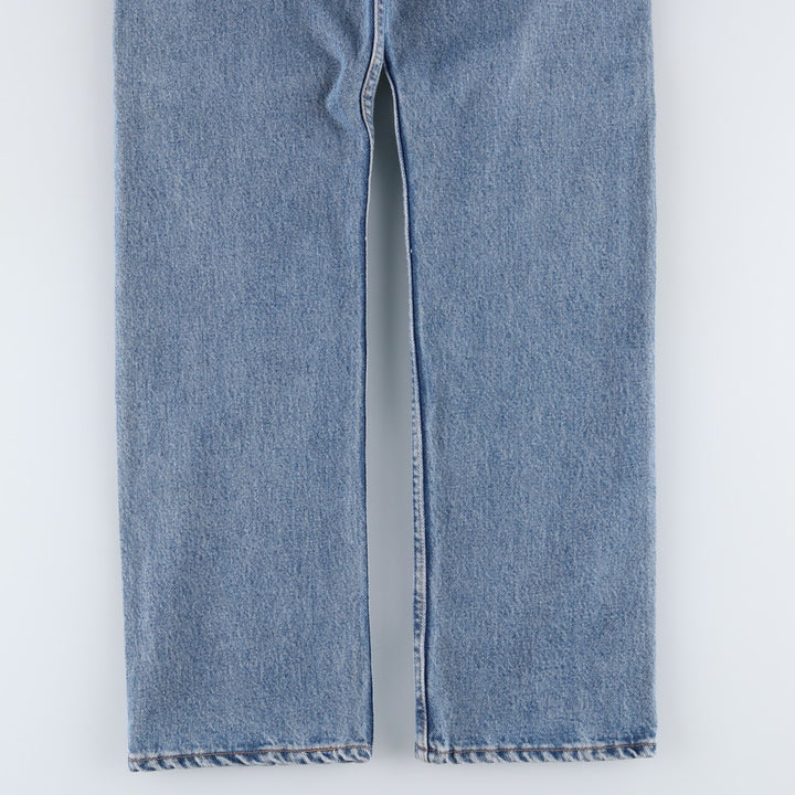 90'S Levi's 501-0193 Straight Denim Pants, Made in USA, Women's Size L (W28), Vintage cotton blue type Vintage Second Hand