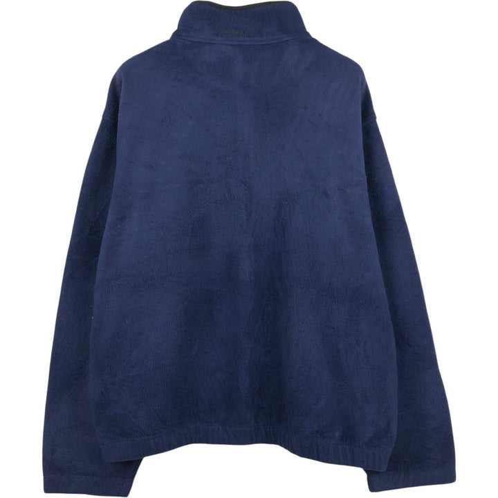 2000'S Eddie Bauer fleece jacket, men's size L (approx.) polyester blue type Vintage Second Hand