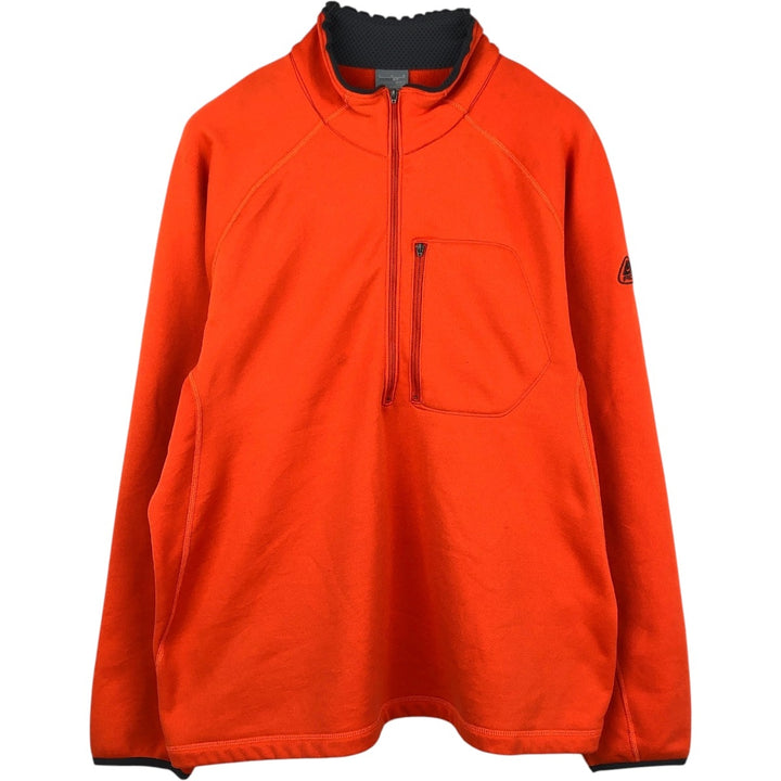 Nike ACG Half-Zip Fleece Pullover, Men's Size L (approx.) polyester orange type Vintage Second Hand