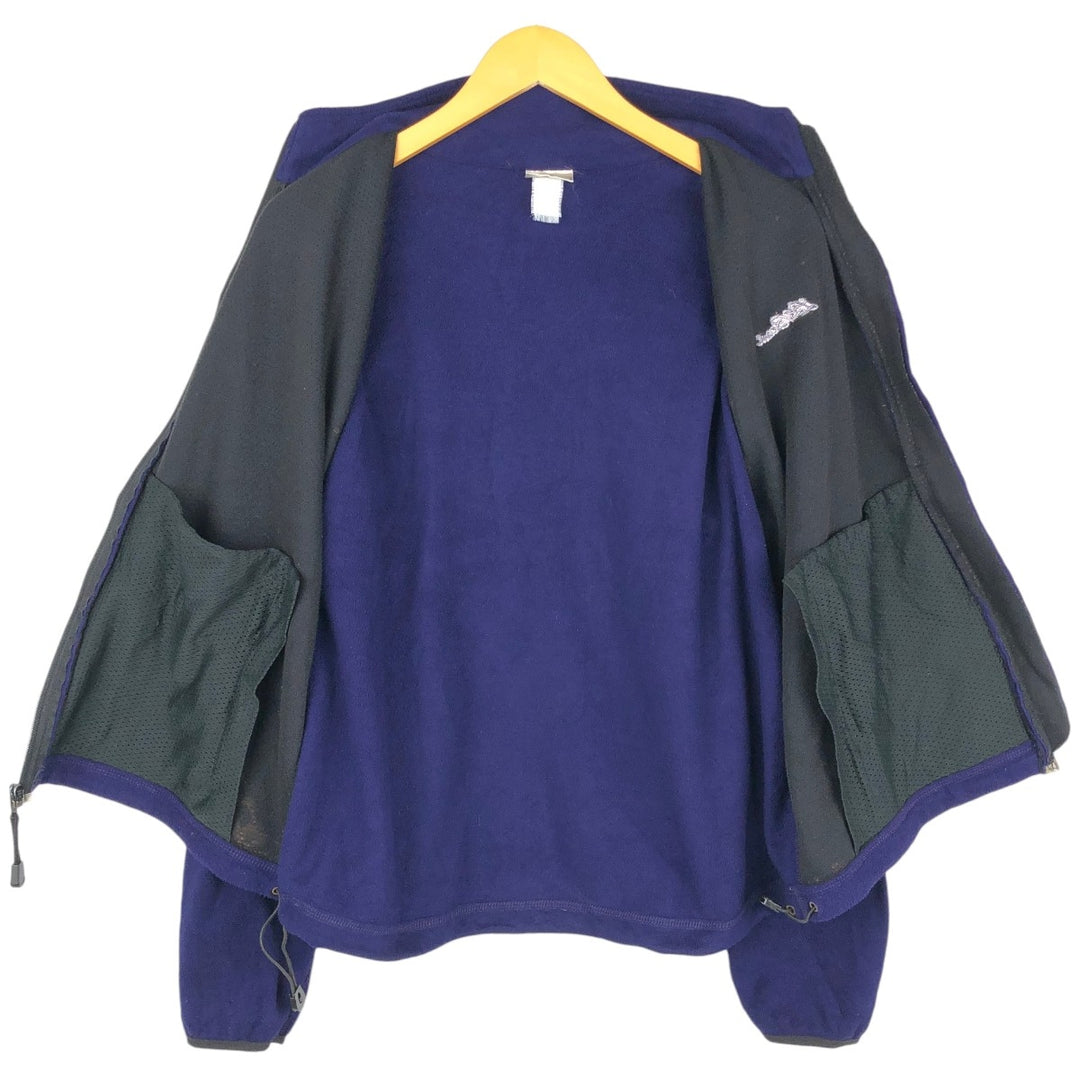 1990'S LL Bean Fleece Jacket, Men's Size L, Vintage unclear purple type Vintage Second Hand