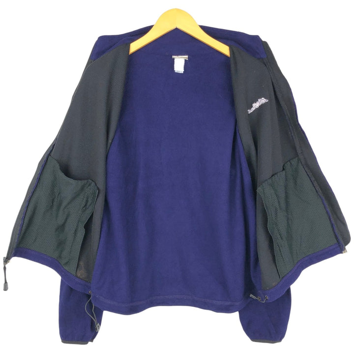 1990'S LL Bean Fleece Jacket, Men's Size L, Vintage unclear purple type Vintage Second Hand