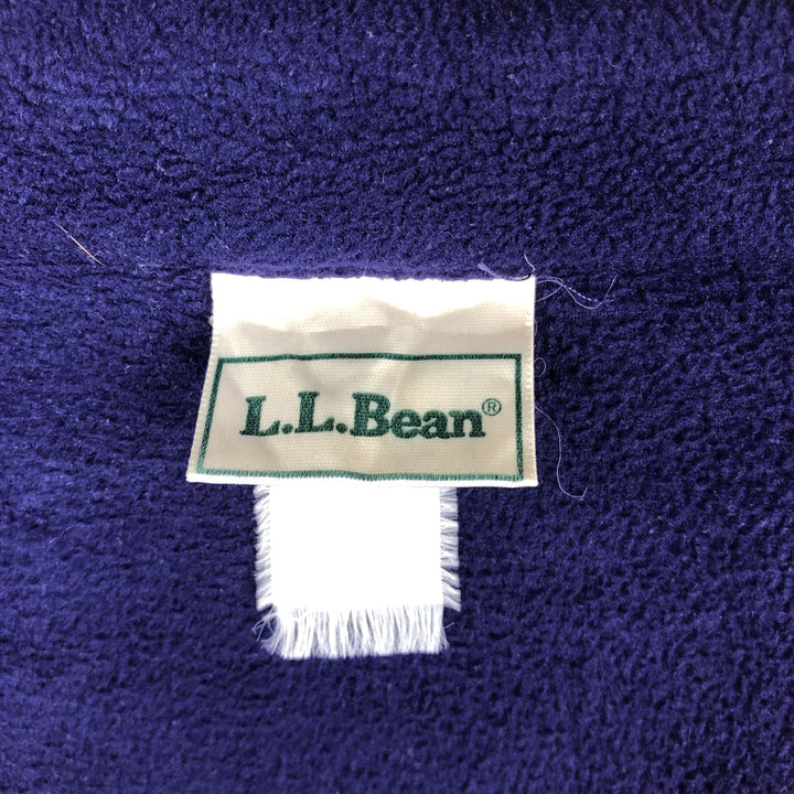 1990'S LL Bean Fleece Jacket, Men's Size L, Vintage unclear purple type Vintage Second Hand
