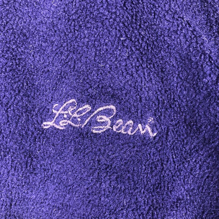 1990'S LL Bean Fleece Jacket, Men's Size L, Vintage unclear purple type Vintage Second Hand