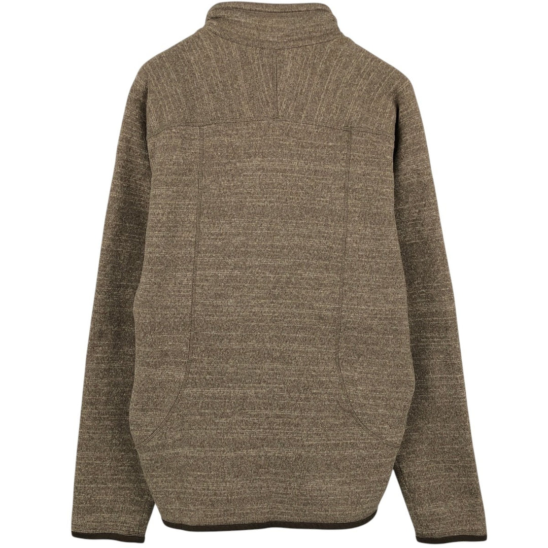 Patagonia Better Sweater 1 polyester Khaki type brown Vintage Second Hand