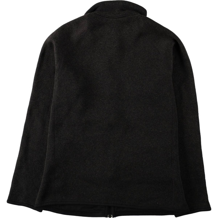 Patagonia Better Sweater Jacket 25527FA17 Fleece Jacket, Men's Size Medium polyester black type Vintage Second Hand
