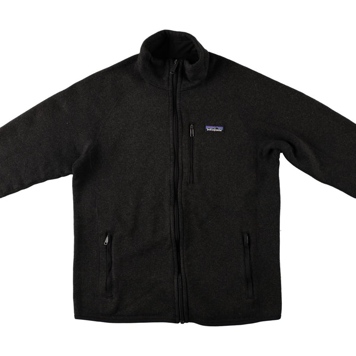 Patagonia Better Sweater Jacket 25527FA17 Fleece Jacket, Men's Size Medium polyester black type Vintage Second Hand