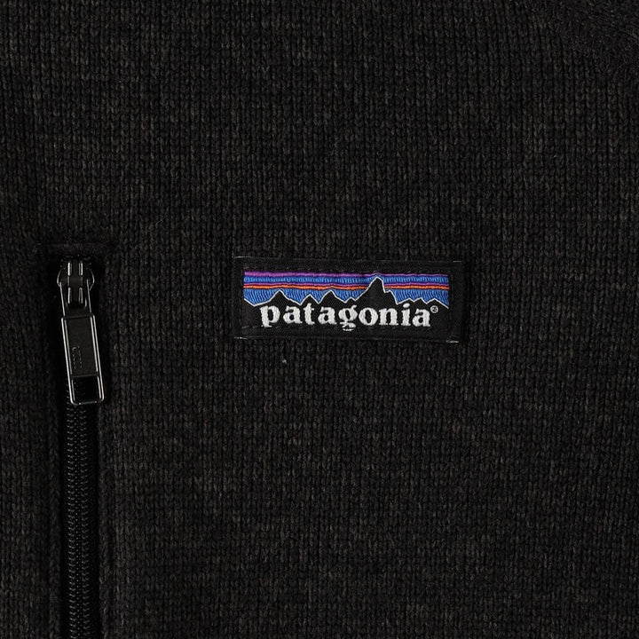 Patagonia Better Sweater Jacket 25527FA17 Fleece Jacket, Men's Size Medium polyester black type Vintage Second Hand