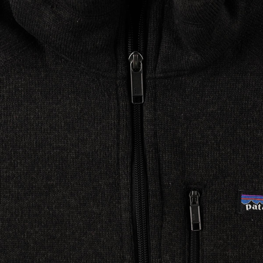 Patagonia Better Sweater Jacket 25527FA17 Fleece Jacket, Men's Size Medium polyester black type Vintage Second Hand
