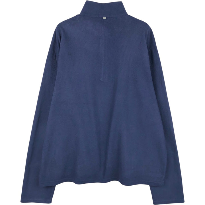 Ralph Lauren POLO RALPH LAUREN PERFORMANCE Half-Zip Fleece Pullover, Men's XL polyester navy blue type Vintage Second Hand