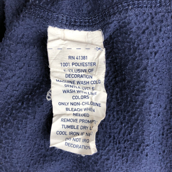 Ralph Lauren POLO RALPH LAUREN PERFORMANCE Half-Zip Fleece Pullover, Men's XL polyester navy blue type Vintage Second Hand