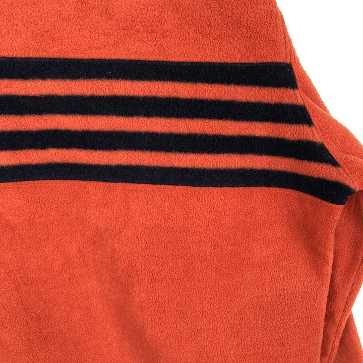 90'S GAP Vintage Half-Zip Fleece Pullover, Men's Size Medium polyester orange type Vintage Second Hand