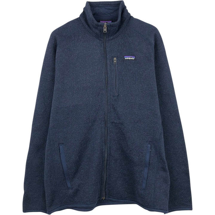 Patagonia Better Sweater Jacket 25528FA22 Fleece Jacket Men's Size L (approx.) polyester navy blue type Vintage Second Hand