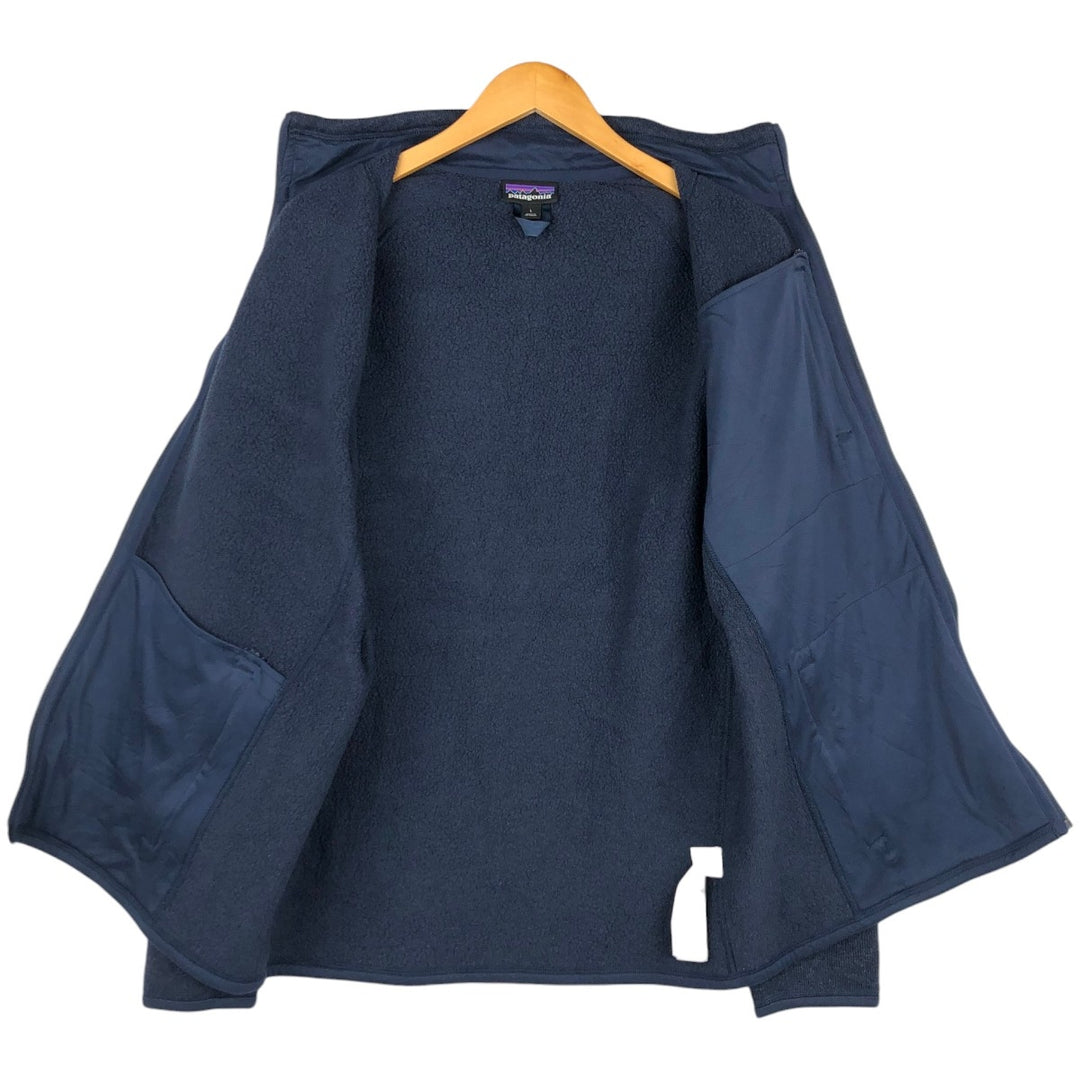 Patagonia Better Sweater Jacket 25528FA22 Fleece Jacket Men's Size L (approx.) polyester navy blue type Vintage Second Hand