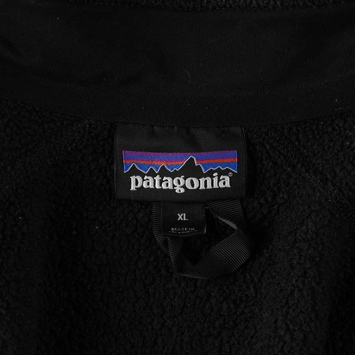 Patagonia Better Sweater Jacket 25527FA17 Advertising Fleece Jacket, Men's XL equivalent. polyester black type Vintage Second Hand