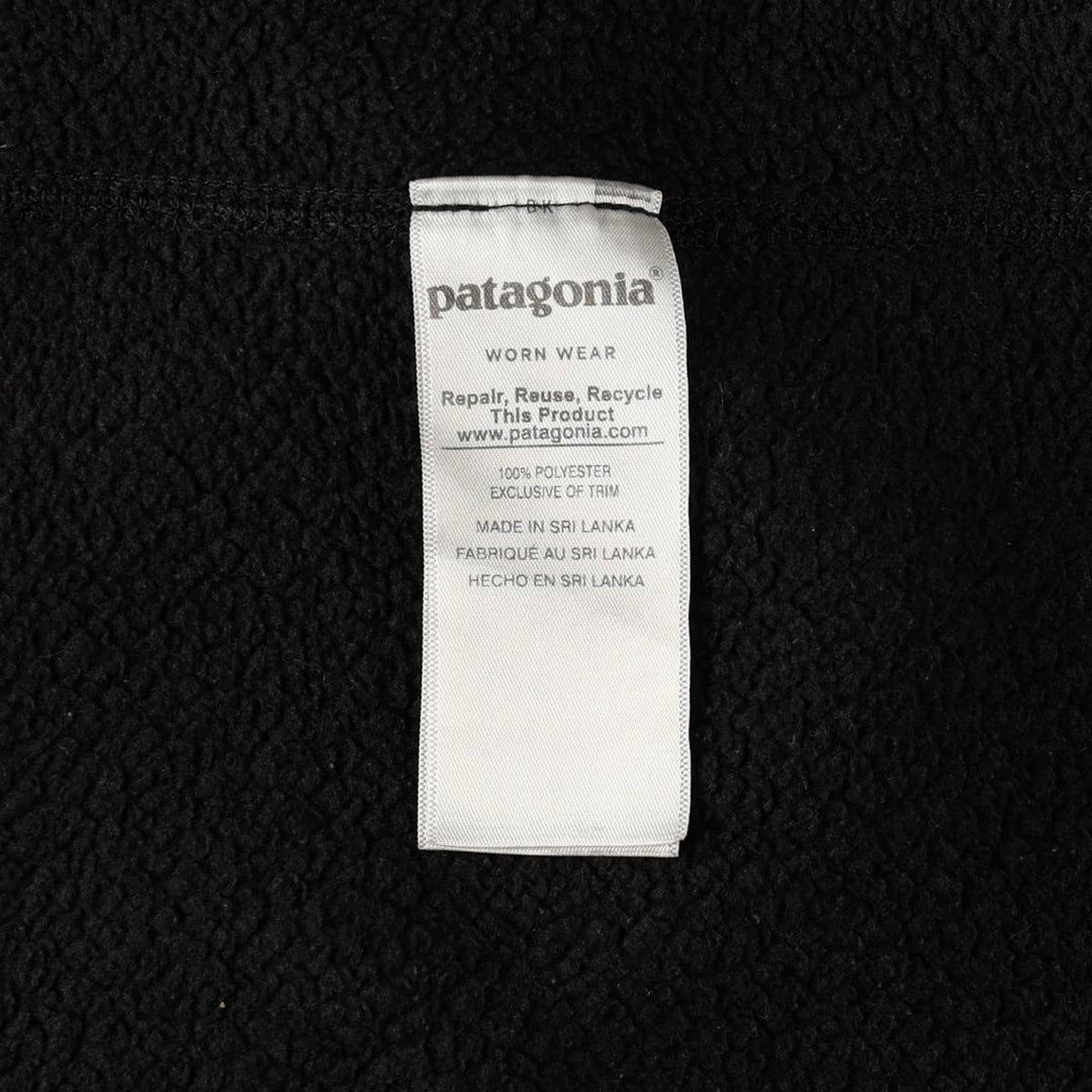 Patagonia Better Sweater Jacket 25527FA17 Advertising Fleece Jacket, Men's XL equivalent. polyester black type Vintage Second Hand
