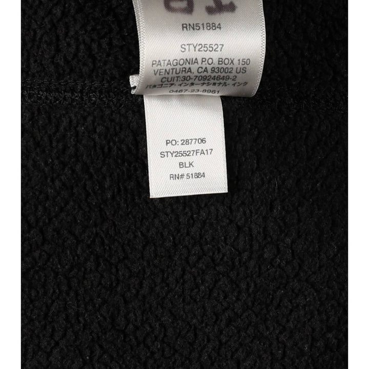 Patagonia Better Sweater Jacket 25527FA17 Advertising Fleece Jacket, Men's XL equivalent. polyester black type Vintage Second Hand