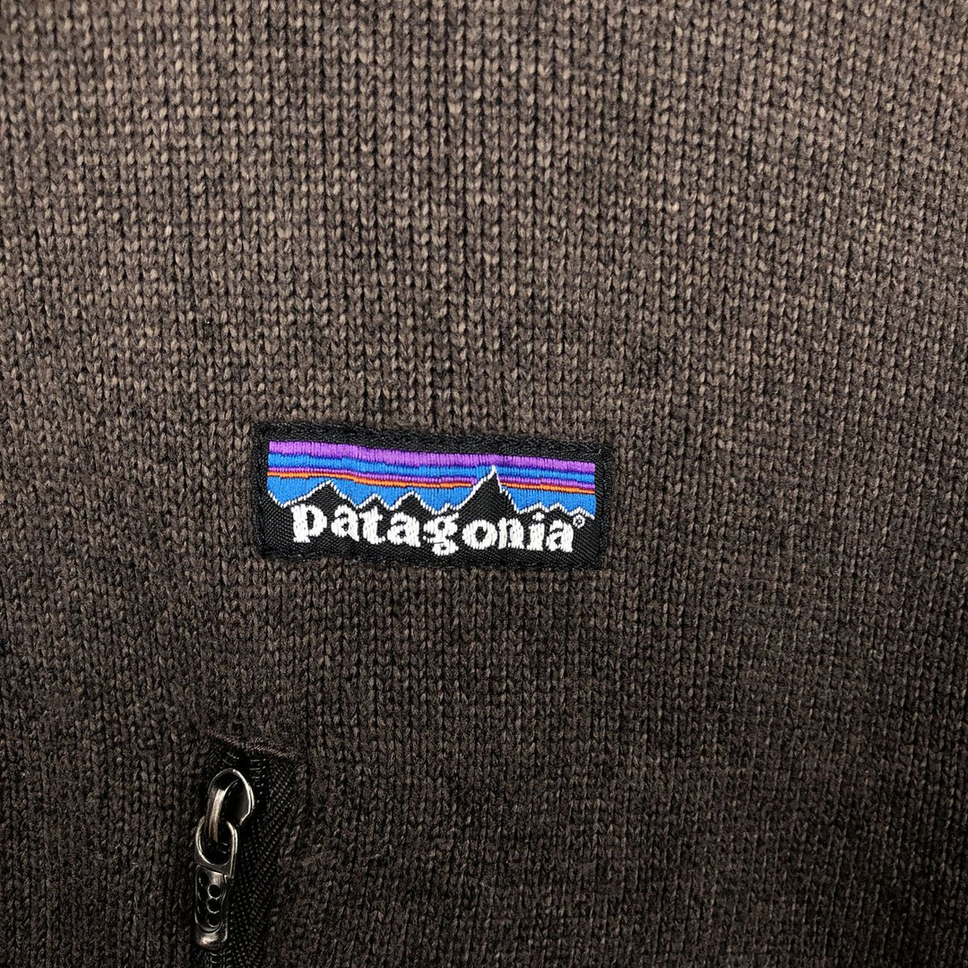 Patagonia Better Sweater 1 polyester Charcoal Vintage Second Hand