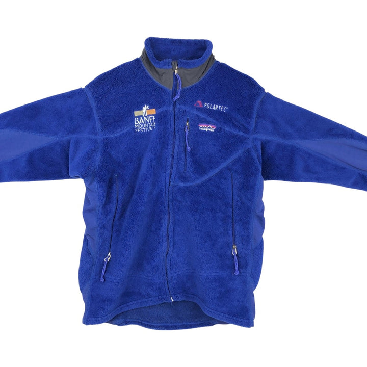 ~2000'S Patagonia Regulator R2 Fleece Jacket, Made in USA, Men's Size M polyester blue type Vintage Second Hand