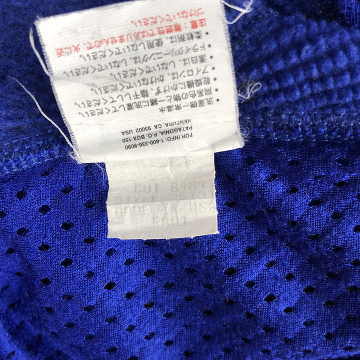 ~2000'S Patagonia Regulator R2 Fleece Jacket, Made in USA, Men's Size M polyester blue type Vintage Second Hand