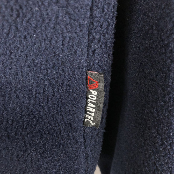 Ralph Lauren POLO by Ralph Lauren Swing Top Type Fleece Jacket Men's L size polyester navy blue type Vintage Second Hand