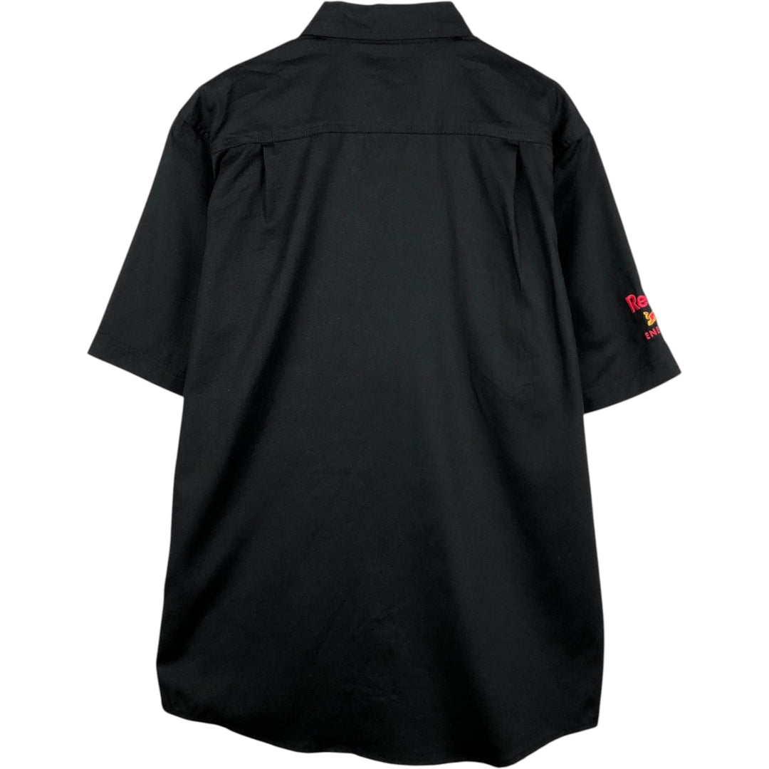 Carhartt Relaxed Fit Button-down Short Sleeve Work Shirt, Men's Medium cotton black type Vintage Second Hand