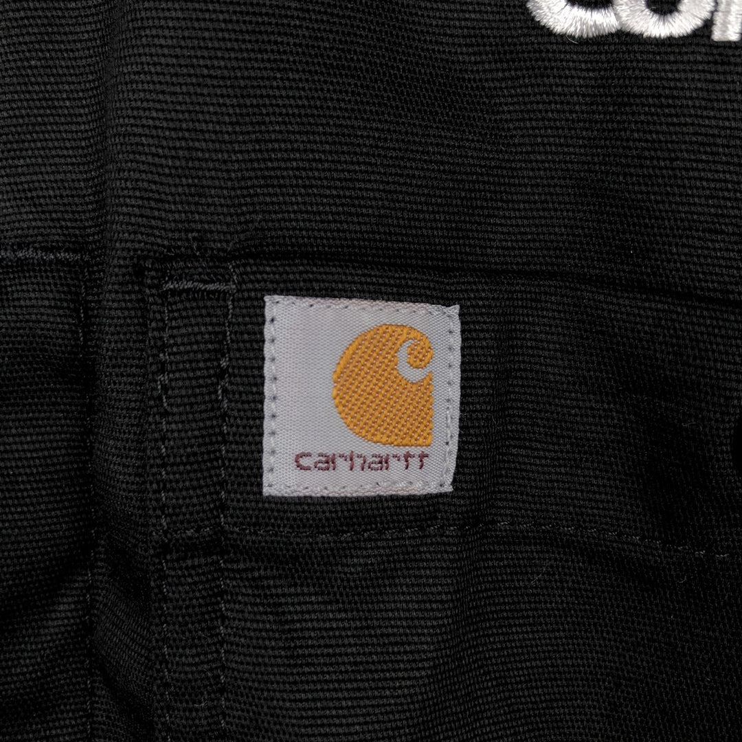 Carhartt Relaxed Fit Button-down Short Sleeve Work Shirt, Men's Medium cotton black type Vintage Second Hand