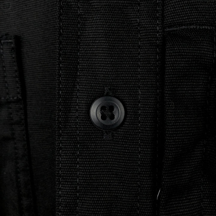 Carhartt Relaxed Fit Button-down Short Sleeve Work Shirt, Men's Medium cotton black type Vintage Second Hand