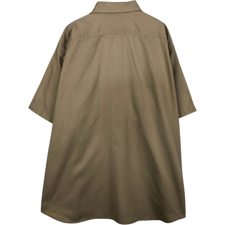 Carhartt button-down short-sleeve work shirt, men's XL size unclear Beige type Vintage Second Hand